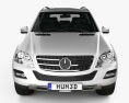 Mercedes-Benz ML-клас 2011 3D модель front view