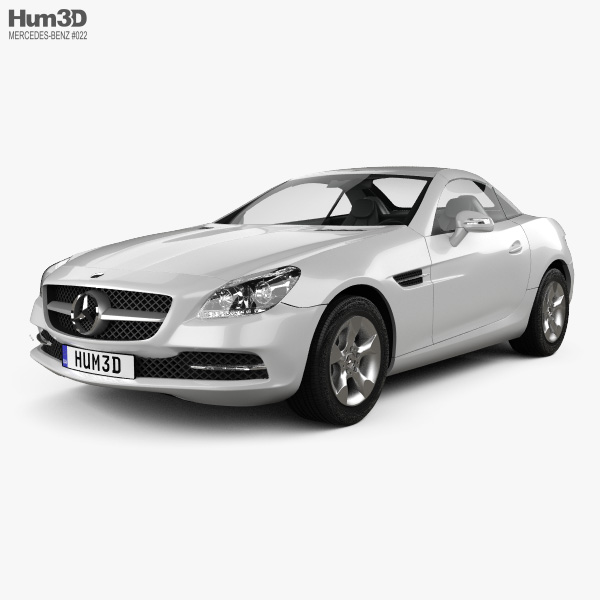 Mercedes-Benz SLK 클래스 (R172) 2013 3D 모델 