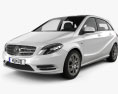 Mercedes-Benz Bクラス 2014 3Dモデル
