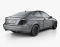 Mercedes-Benz C级 coupe 2014 3D模型