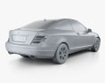 Mercedes-Benz Cクラス クーペ 2014 3Dモデル