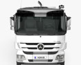 Mercedes-Benz Actros Tipper 4アクスル 2014 3Dモデル front view