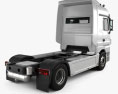 Mercedes-Benz Actros Tractor 2-axle 2014 3d model back view