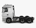 Mercedes-Benz Actros Tractor 3-axle 2014 3d model side view