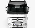 Mercedes-Benz Actros Tractor 3-axle 2014 3d model front view