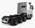 Mercedes-Benz Actros Tractor 4-axle 2014 3d model back view
