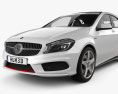 Mercedes-Benz A 클래스 2015 3D 모델 