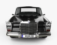 Mercedes-Benz 600 W100 Pullman 1964 Modello 3D vista frontale