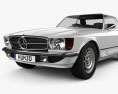 Mercedes-Benz SL级 R107 coupe 1972 3D模型
