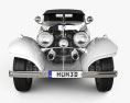 Mercedes-Benz 500K Special 雙座敞篷車 1936 3D模型 正面图