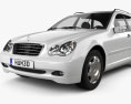 Mercedes-Benz C 클래스 (W203) estate 2007 3D 모델 