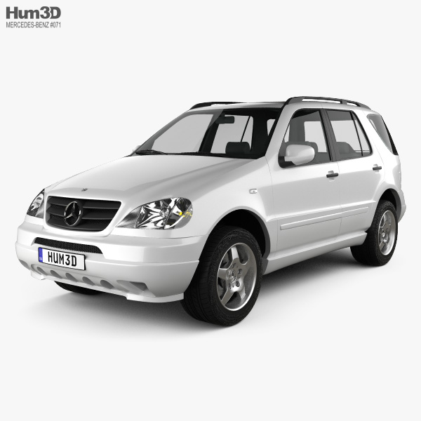 Mercedes-Benz Mクラス (W163) 2005 3Dモデル