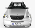 Mercedes-Benz M 클래스 (W163) 2005 3D 모델  front view