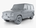 Mercedes-Benz Gクラス 5ドア 2016 3Dモデル clay render