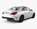Mercedes-Benz CLA AMG Sports Package 2016 3d model back view
