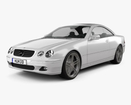 3D model of Mercedes-Benz CL-class (W215) 2006