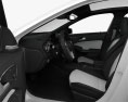 Mercedes-Benz Clase A con interior 2015 Modelo 3D seats
