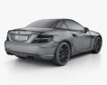 Mercedes-Benz SLK 클래스 55 AMG 2015 3D 모델 
