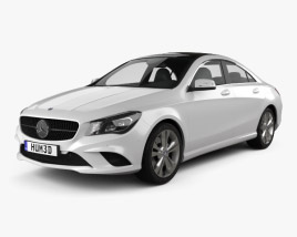 Mercedes-Benz CLA-class (C117) 2016 3D model