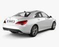 Mercedes-Benz CLAクラス (C117) 2016 3Dモデル 後ろ姿
