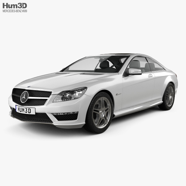 Mercedes-Benz CL 클래스 65 AMG 2014 3D 모델 