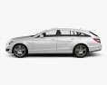 Mercedes-Benz CLS-class 63 AMG Shooting Brake 2014 3d model side view