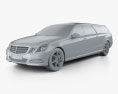 Mercedes-Benz E 클래스 Binz Xtend 2014 3D 모델  clay render