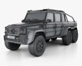 Mercedes-Benz Gクラス 6x6 AMG 2014 3Dモデル wire render