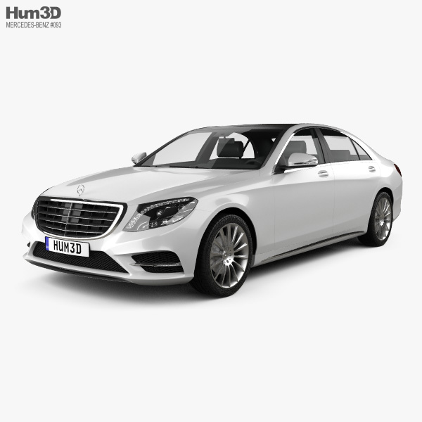 Mercedes-Benz S 클래스 (W222) 2017 3D 모델 
