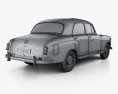 Mercedes-Benz Ponton 180 W120 1953 3D-Modell
