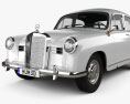 Mercedes-Benz Ponton 180 W120 1953 3D模型