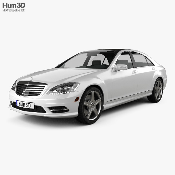 Mercedes-Benz S-class (W221) 2013 3D model