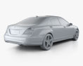 Mercedes-Benz S 클래스 (W221) 2013 3D 모델 