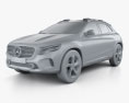 Mercedes-Benz GLA-class Concept 2013 3d model clay render