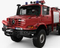 Mercedes-Benz Zetros Rosenbauer Camion dei Pompieri 2014 Modello 3D