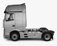 Mercedes-Benz Actros 1851 Tractor Truck 2014 3d model side view