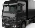 Mercedes-Benz Actros 箱式卡车 2009 3D模型