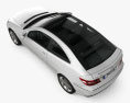 Mercedes-Benz CLC-Klasse (CL203) 2011 3D-Modell Draufsicht