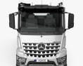 Mercedes-Benz Arocs 덤프 트럭 2013 3D 모델  front view