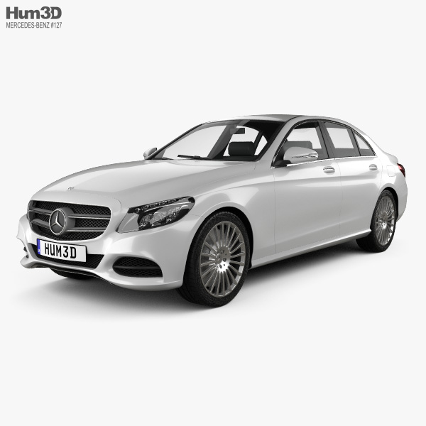 Mercedes-Benz C-class (W205) sedan 2016 3D model