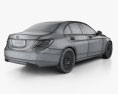Mercedes-Benz Clase C (W205) Sedán 2016 Modelo 3D