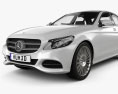 Mercedes-Benz C 클래스 (W205) 세단 2016 3D 모델 