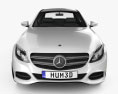 Mercedes-Benz Classe C (W205) Berlina 2016 Modello 3D vista frontale