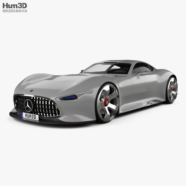 Mercedes-Benz AMG Vision Gran Turismo 2014 3D model