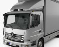 Mercedes-Benz Atego Box Truck 2016 3d model