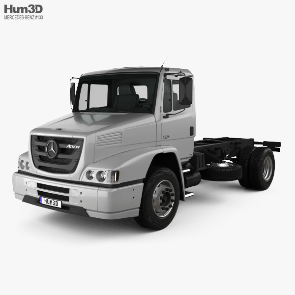 Mercedes-Benz Atron 底盘驾驶室卡车 2016 3D模型