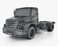 Mercedes-Benz Atron Chassis Truck 2016 3d model wire render