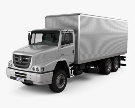 Mercedes-Benz Atron Box Truck 2016 3D model