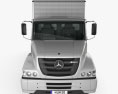 Mercedes-Benz Atron Box Truck 2016 Modello 3D vista frontale