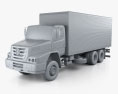 Mercedes-Benz Atron Box Truck 2016 3d model clay render